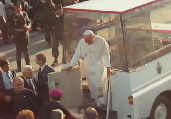 Visita Papa Juan Pablo II Parque El Tunal
