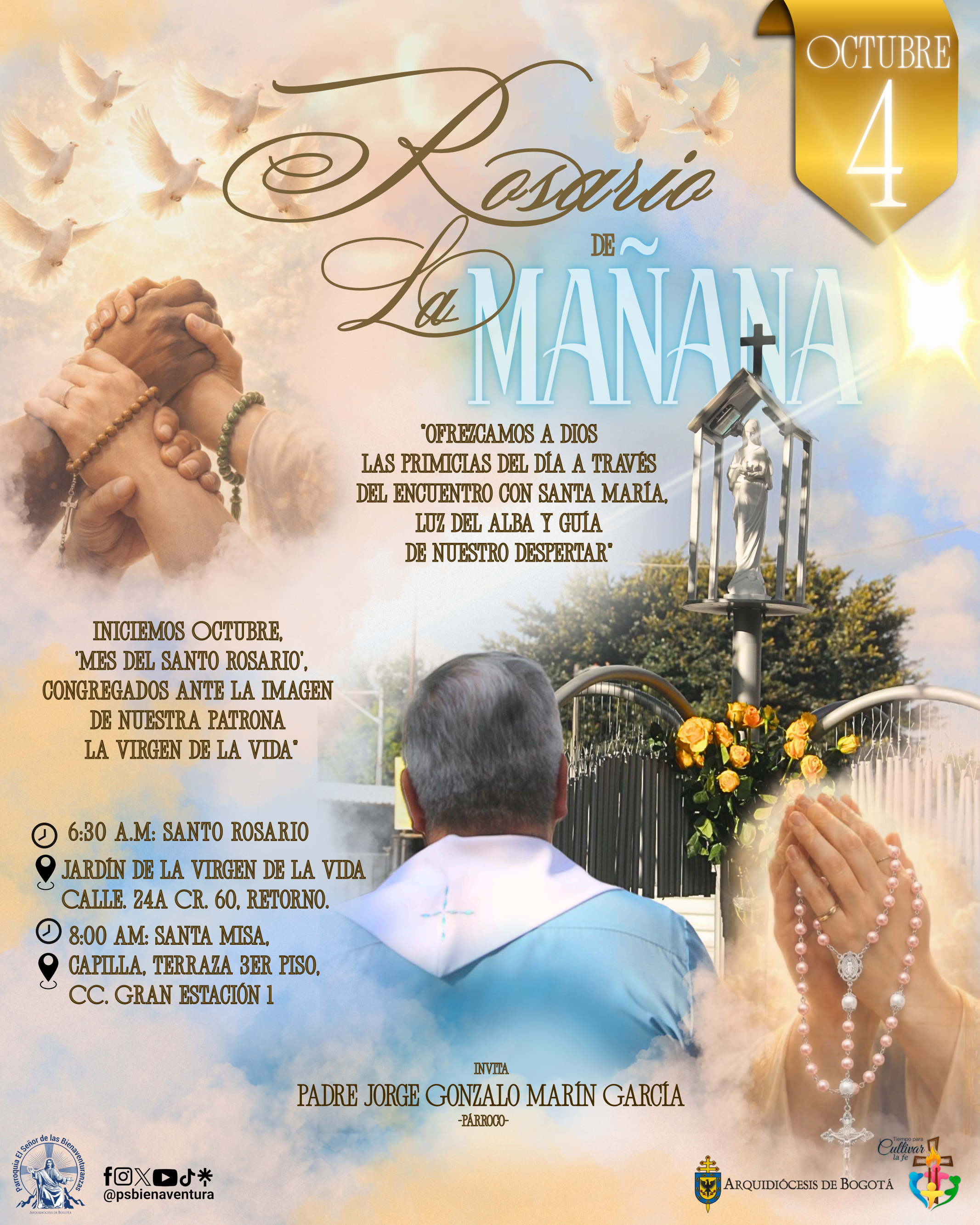 Rosario de la Maรฑana - 4 de octubre 2026