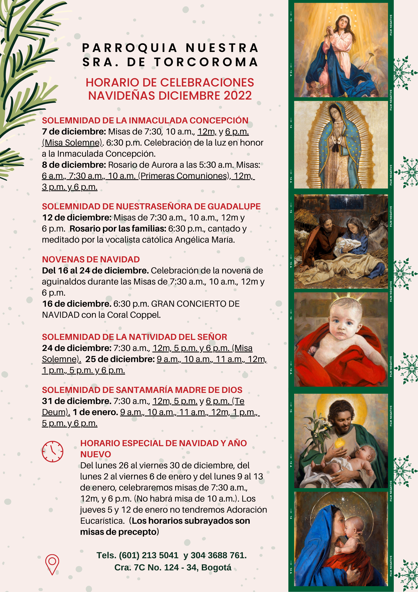 programacion de navidad Torcoroma