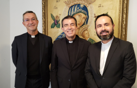 Mons. Daniel Delgado P. Laureano Barón Mons. Pedro Mercado