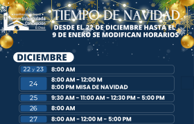 HORARIOS VACACIONES