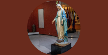 Imagen Virgen Maria en el Templete